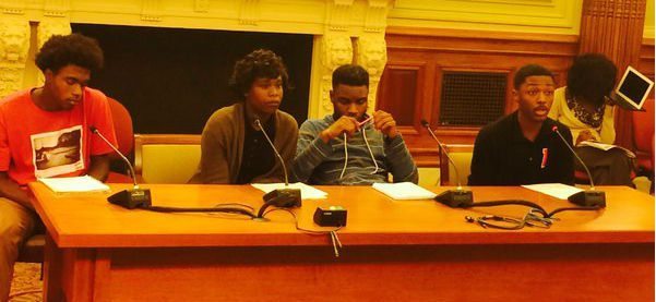 Four colleagues from among the 66 D.C. Public Schools’ students testified at the “Issues Facing District of Columbia Youth” hearing last week at City Hall about problems and changes they said need to be made in the school system. Howard University News Service