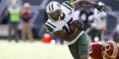 New York Jets wide receiver Brandon Marshall (15) had 111 receiving yards and a touchdown in a home win over the Washington Redskins on Oct. 18. (Courtesy of the New York Jets via Twitter)