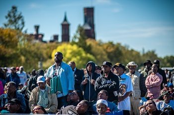 WASHINGTON, DC -- 10/10/15 -- Hundreds of thousands attended