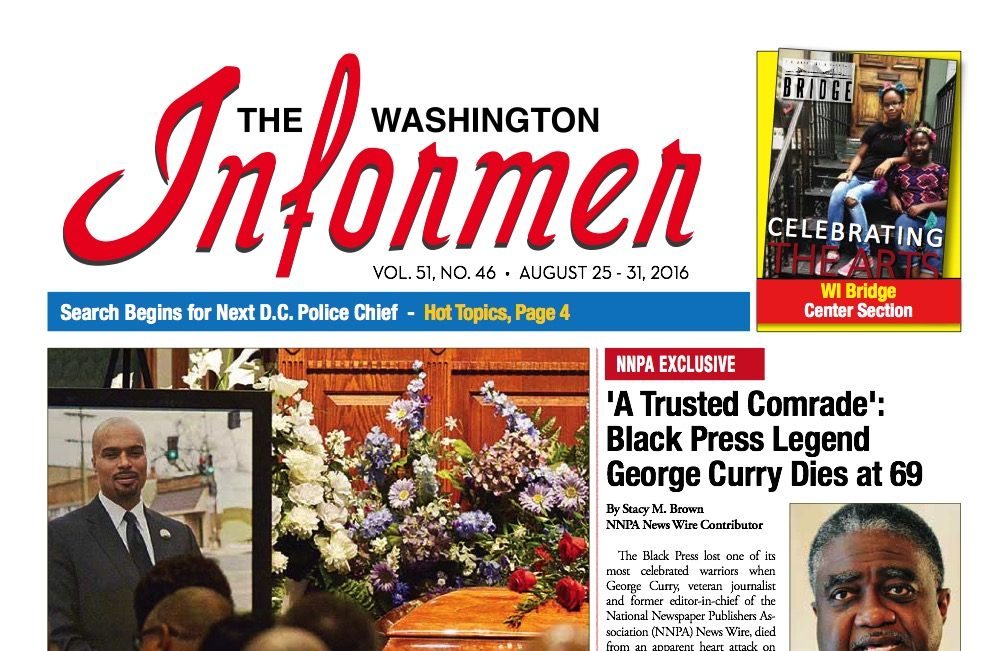 Washington Informer, August 25, 2016