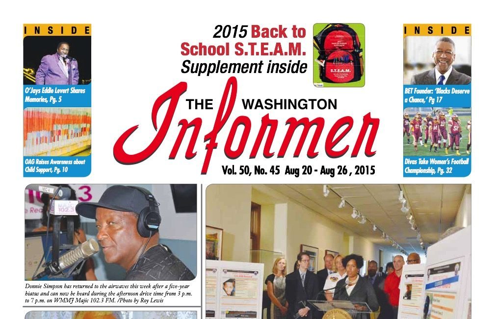 Washington Informer August 20, 2015
