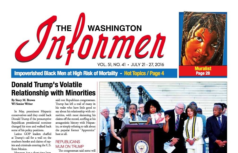 Washington Informer, July 2016