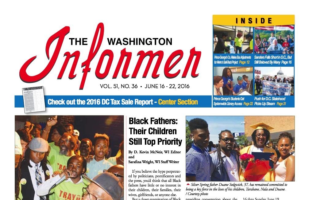 Washington Informer, June 16, 2016