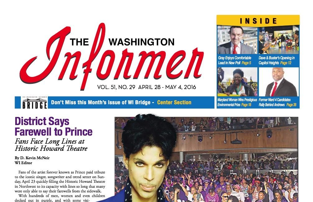 Washington Informer, April 28, 2016
