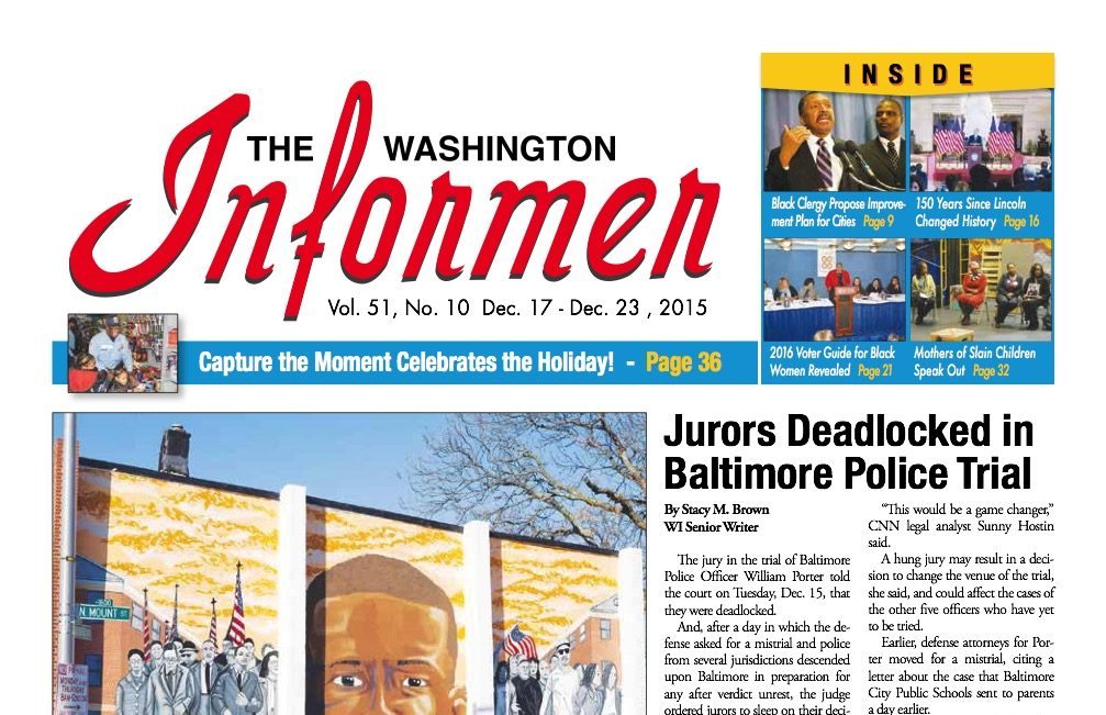 Washington Informer, December 17, 2015