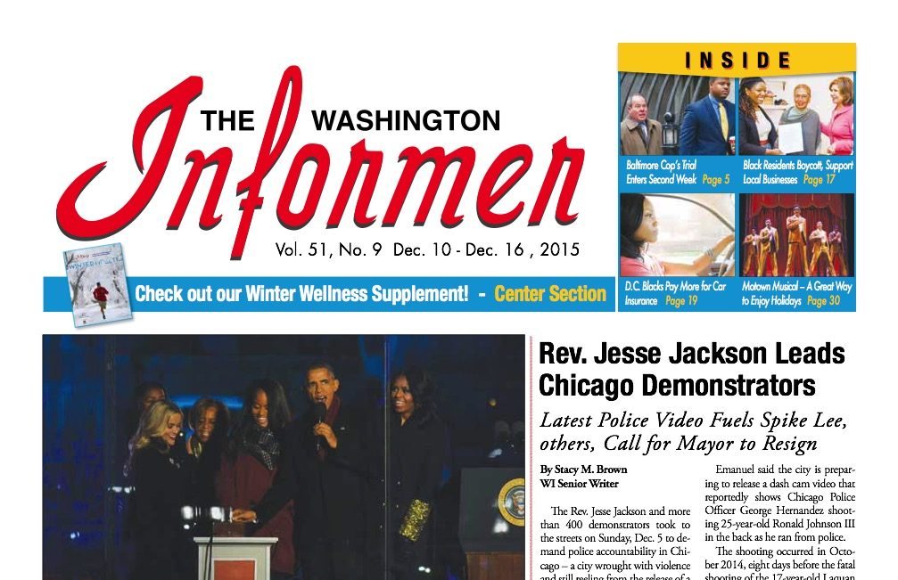 Washington Informer, December 10, 2015