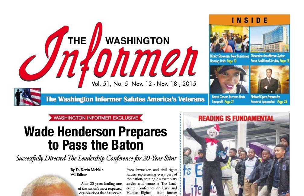 Washington Informer, November 12, 2015