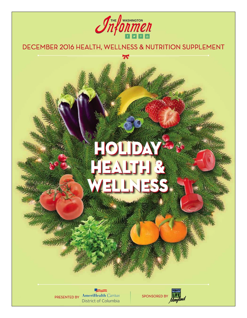 Washington Informer Health and Wellness Supplement, December 2016
