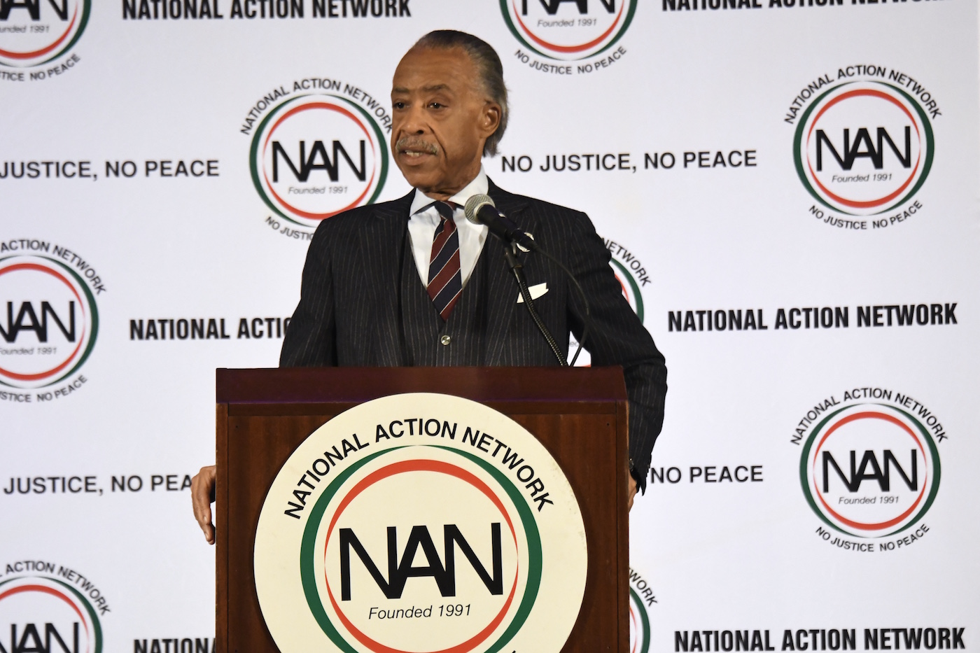 Rev. Al Sharpton's National Action Network hosts the annual Martin Luther King Jr. breakfast in Washington, D.C. on Jan. 16. (Travis Riddick/The Washington Informer)