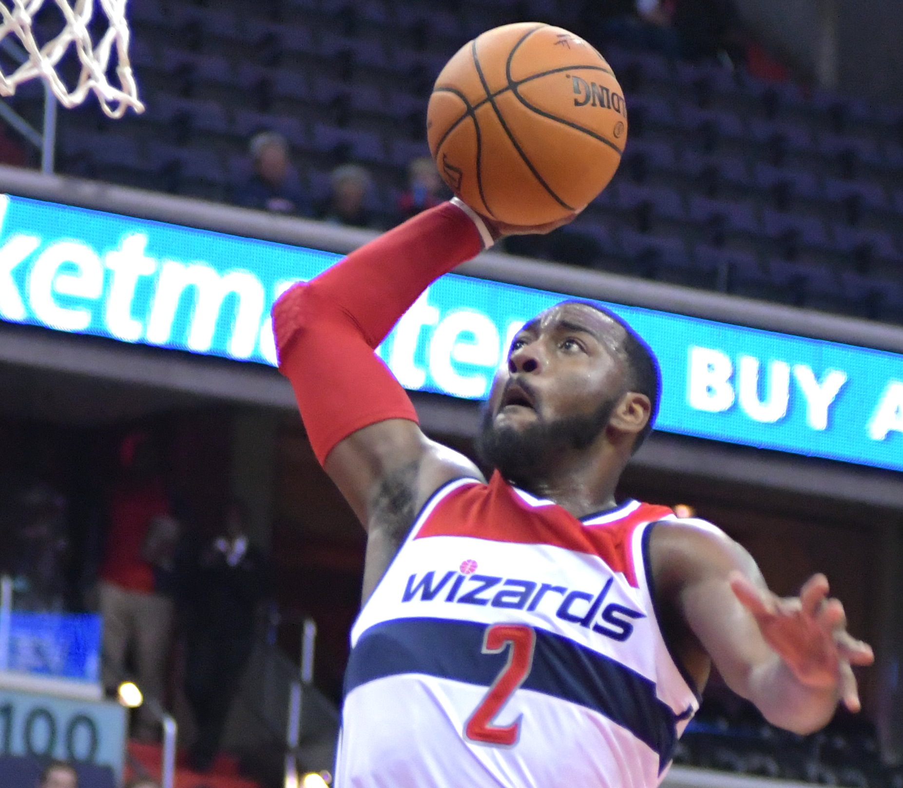**FILE** Washington Wizards point guard John Wall (John De Freitas/The Washington Informer)