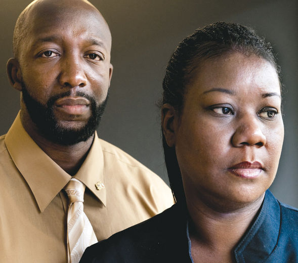 Tracy Martin and Sybrina Fulton, parents of Trayvon Martin