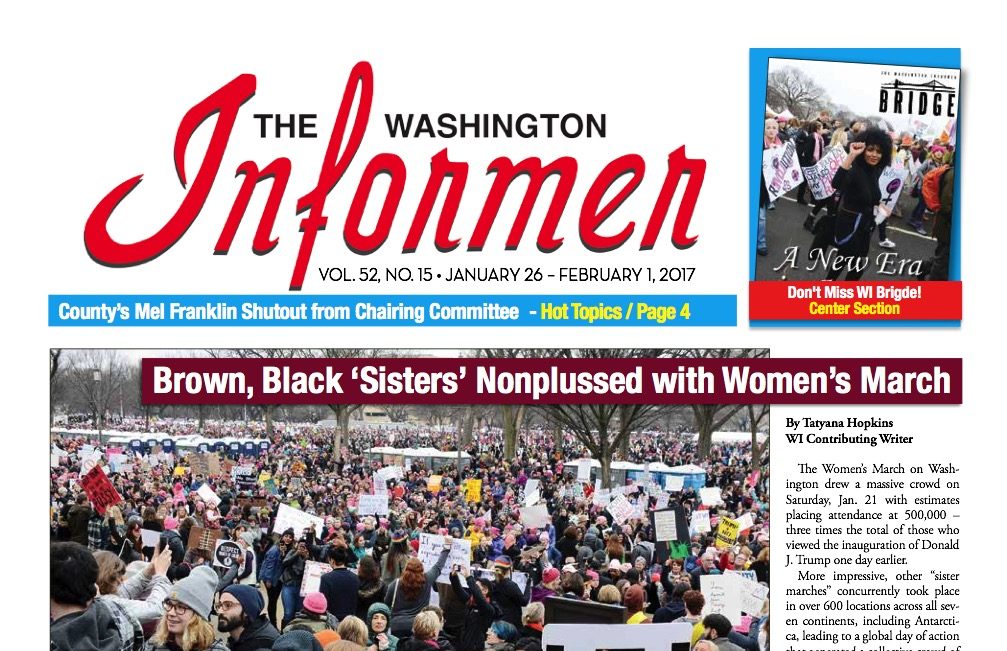 Washington Informer Digital Edition, January 26, 2017