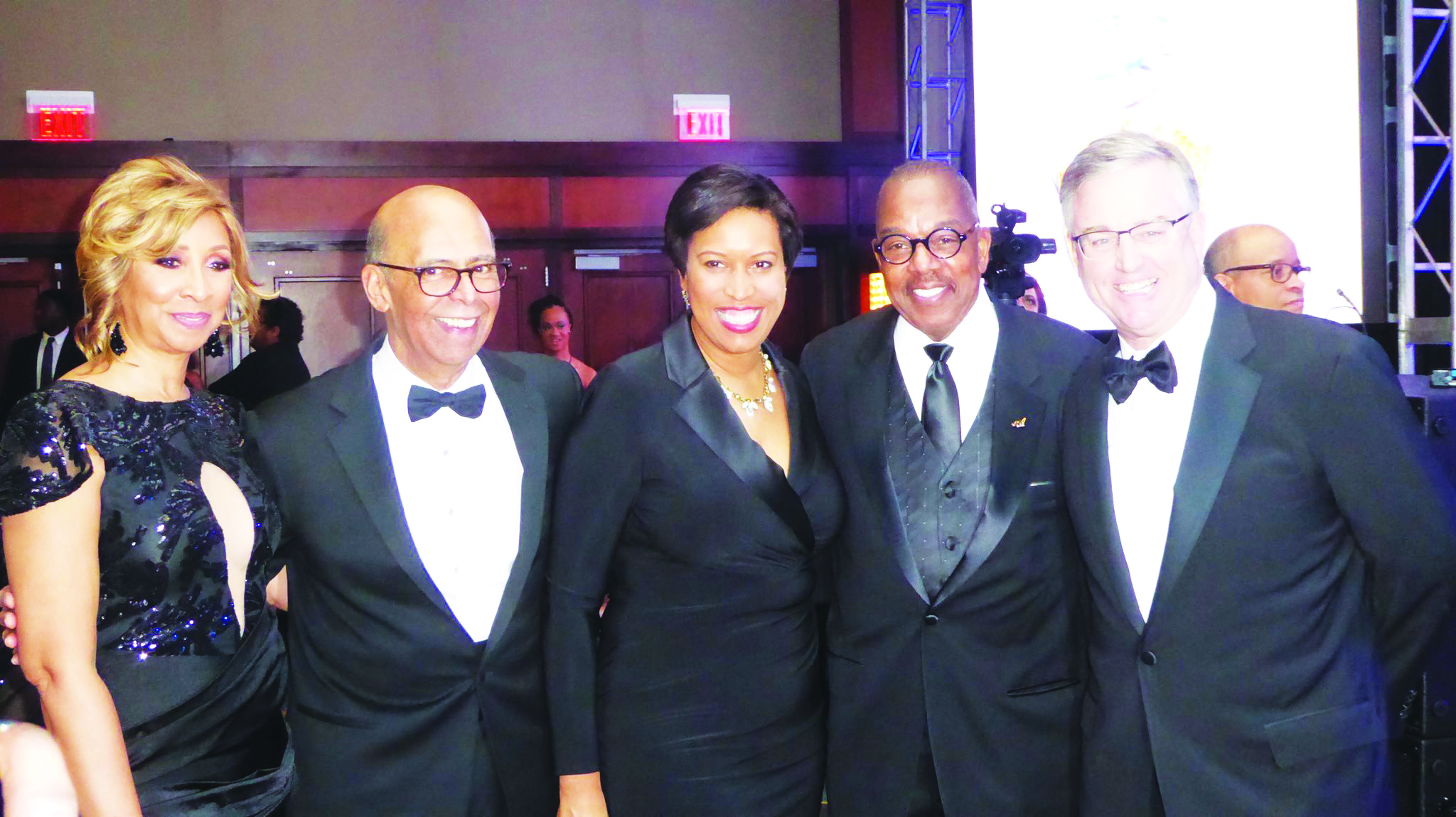 UNCF Chief Executive Officer Michael Lomax partnered with Mayor Muriel Bowser and co-chairs to host the 5th annual Washington Mayor's Masked Ball. (Courtesy of UNCF)