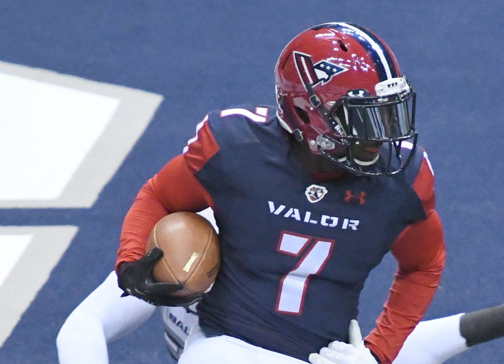 Washington Valor wide receiver Mike Washington