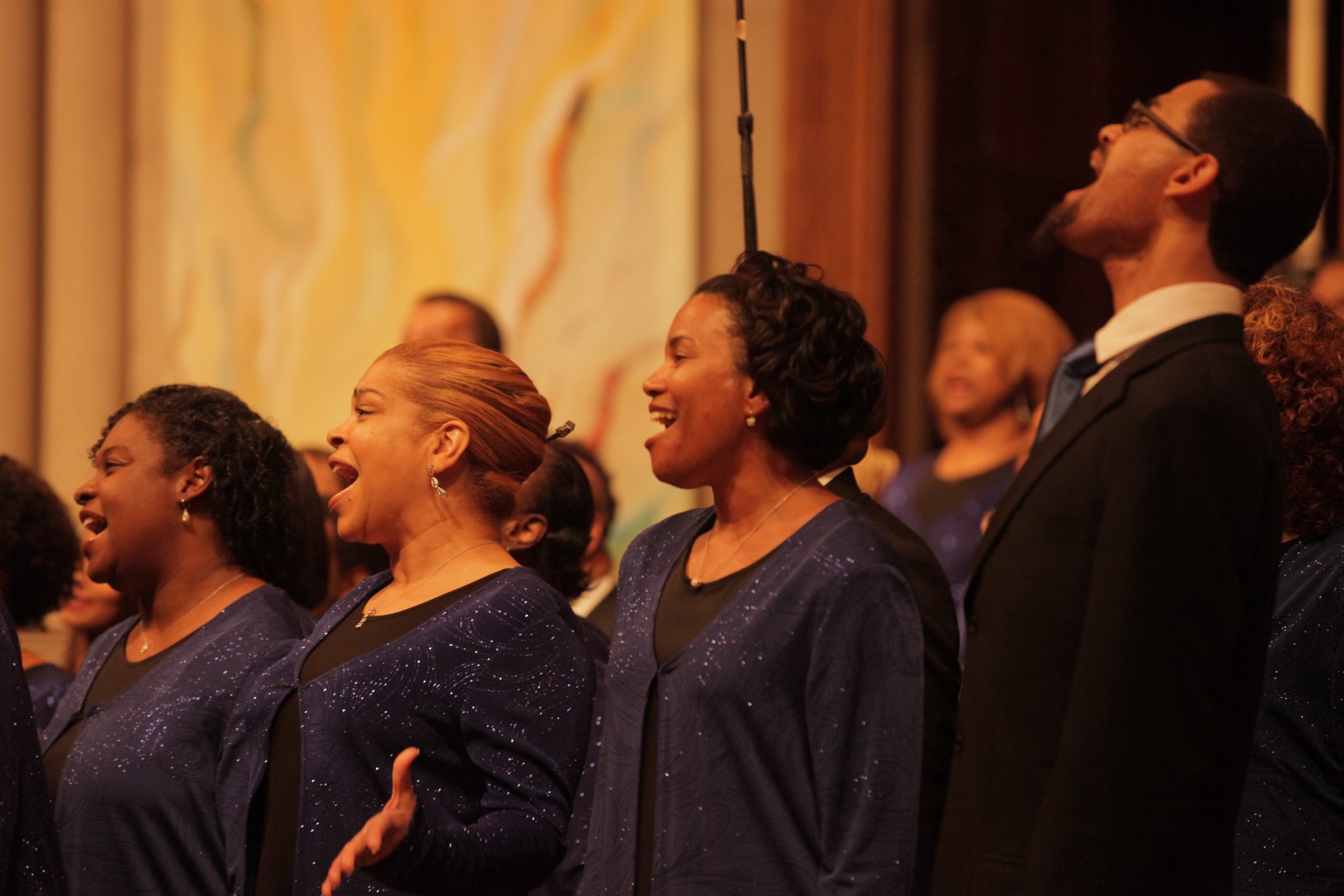 Men & Women of the Gospel Choir (Courtesy of Washington Performing Arts)