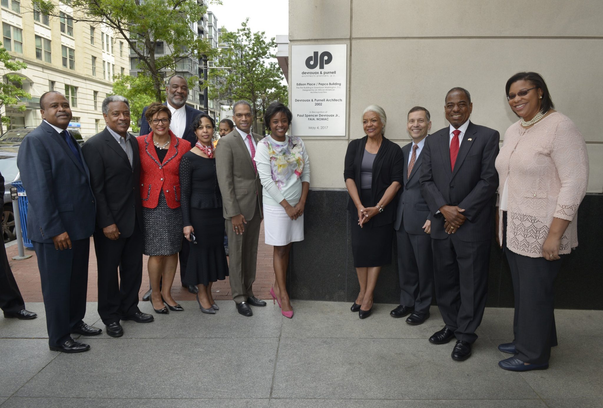 The Devrouax & Purnell architectural firm designed the Pepco headquarters in downtown D.C. (Courtesy of Pepco)