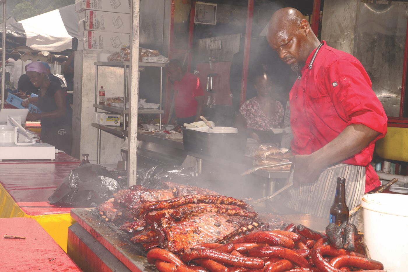 People from all across the DMV turned out for the Giant Food Store Barbecue Battle held near the National Mall last weekend. (Shevry Lassiter/The Washington Informer)