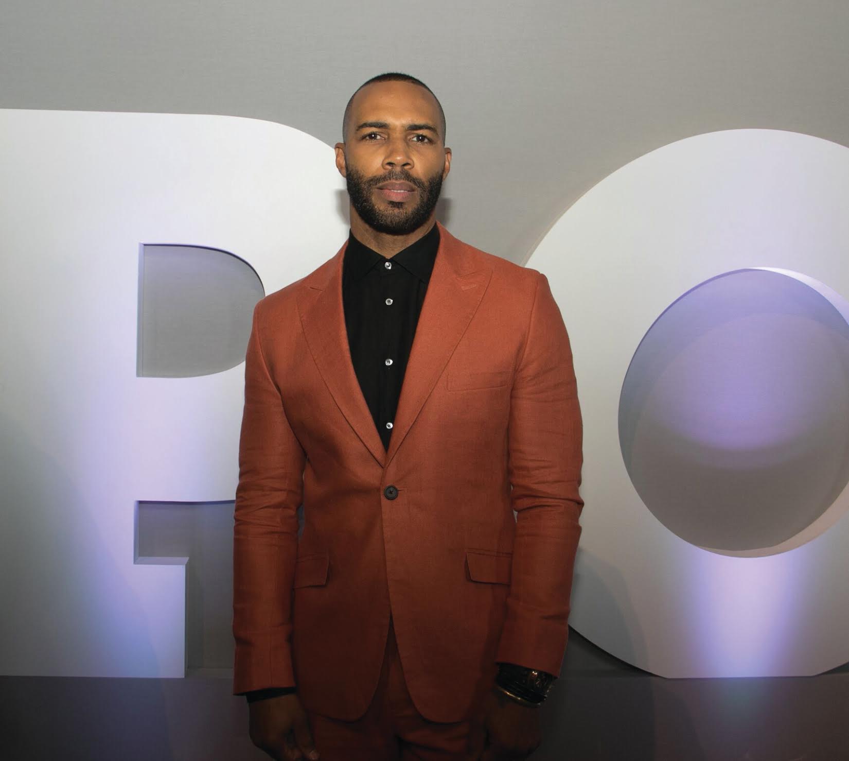 Omari Hardwick of Starz' "Power" poses on the red carpet during a June 8 red-carpet event at at the Newseum in D.C. for the show's season 4 premiere. (Shevry Lassiter/The Washington Informer)
