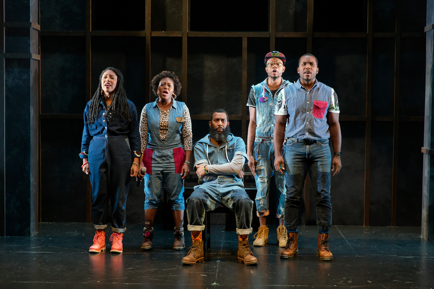 The cast of "Nothing to Lose" (Courtesy of Woolly Mammoth)