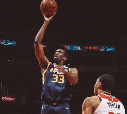 Courtesy of the Utah Jazz via Twitter