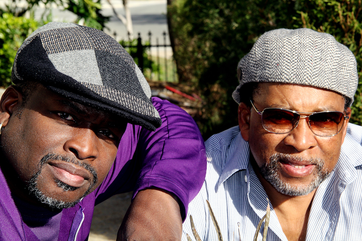 Artists Larry "Poncho" Brown and Charles Bibbs (Courtesy photo)