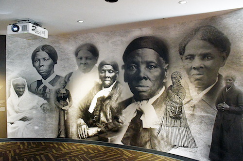 Harriet Tubman escaped slavery and made over 70 documented rescues from Maryland, including her family. She became an abolitionist, civil war spy and suffragist. This mural called the Wall of Tubman depicts stages of her life as a slave to a free woman. (Roy Lewis/The Washington Informer)