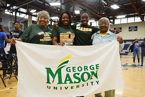On "College Signing Day," PGCPS staff members were encouraged to wear attire or paraphernalia representing their alma mater or favorite college team. (Courtesy of PGCPS)