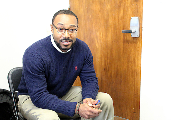 Justin Hansford, associate professor at the Howard University Law School and executive director of the school's Thurgood Marshall Civil Rights Center (Brigette White/The Washington Informer)