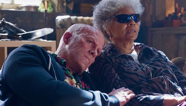 Ryan Reynolds (left) and Leslie Uggams star in "Deadpool 2." (20th Century Fox)