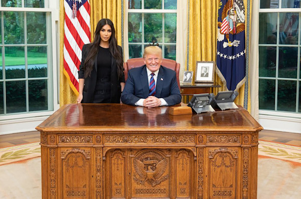 Donald Trump, Kim Kardashian West