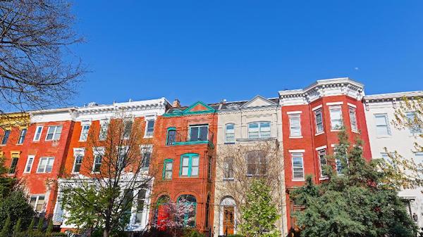A neighborhood in D.C.'s historic Shaw neighborhood where many millennials seek homeownership. (Courtesy of Shutterstock)