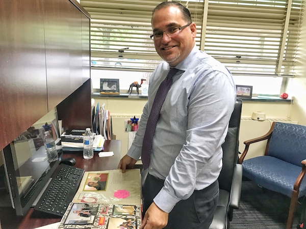 In his role in the PGCPS system, Tomas Rivera-Figueroa oversees the recruitment and hiring of Latino educators. (Courtesy of PGCPS)