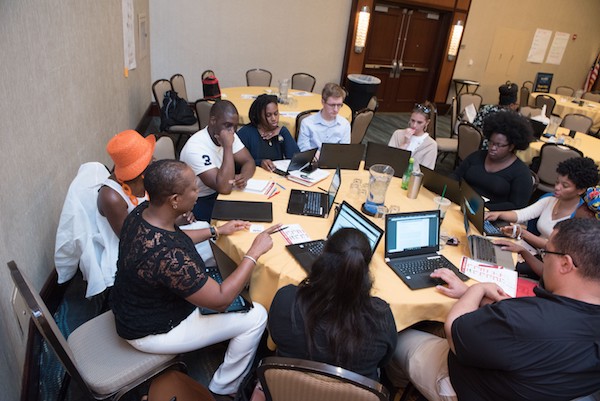 A three-day conference held during the summer provided teachers with a deep analysis of the Common Core State Standards for English language arts and math. (Courtesy of Friendship PCS)
