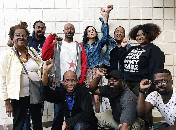 Members of the Black Alliance for Peace, a group comprised of several grass-roots Black leftist organizations committed to ending U.S. imperialism (Courtesy photo)