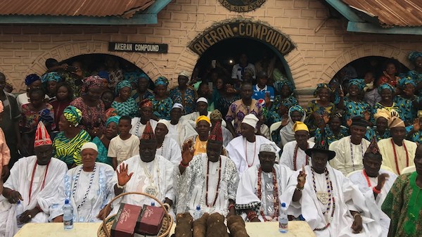 The Olojo Festival is celebrated annually as the spiritual confirmation that God created the world and deposited the elements of creation in Ile-Ife.