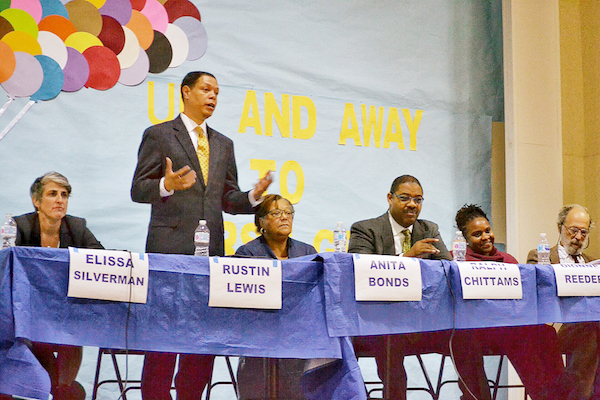 Candidates have their say. (Roy Lewis/The Washington Informer)