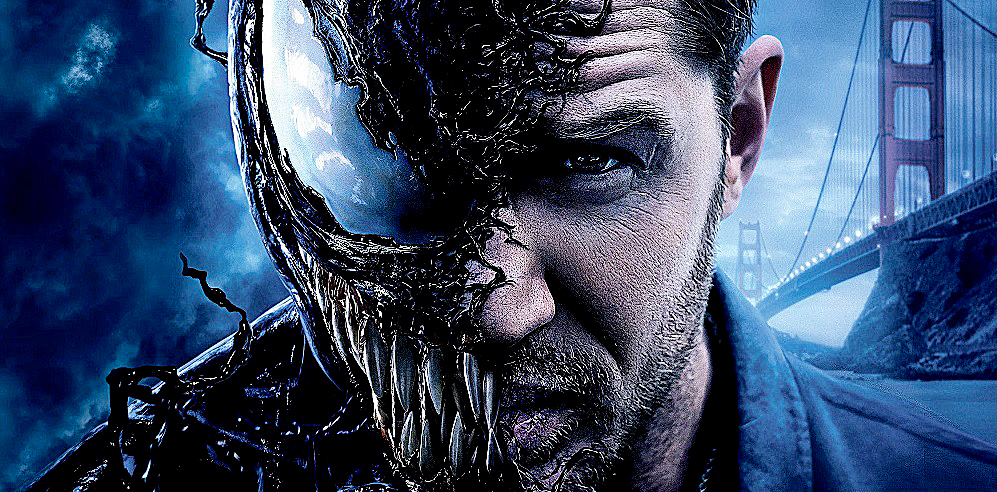 Tom Hardy as "Venom" (Courtesy photo)