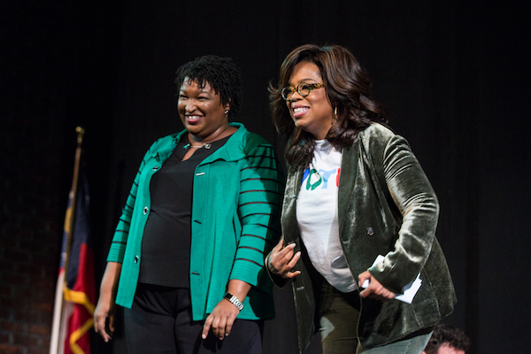 Oprah Winfrey, Stacey Abrams