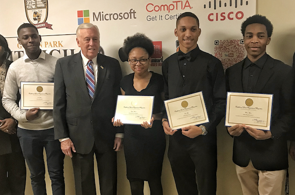 The Congressional App Challenge was established in 2013 by the U.S. House of Representatives. (PGCPS photo)