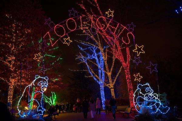 ZooLights at the Smithsonian's National Zoo is wilder than ever and a perfect holiday event for everyone in the family. (Courtesy of Smithsonian)