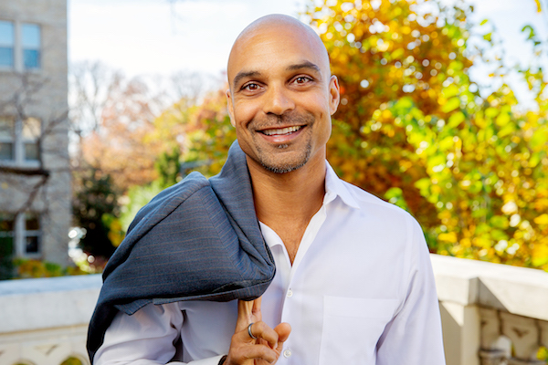 Hawah Kasat, co-founder and executive director of One Common Unity, is the recipient of the 17th annual John Thompson Legacy of a Dream Award. (Paul. B. Jones/Georgetown University)