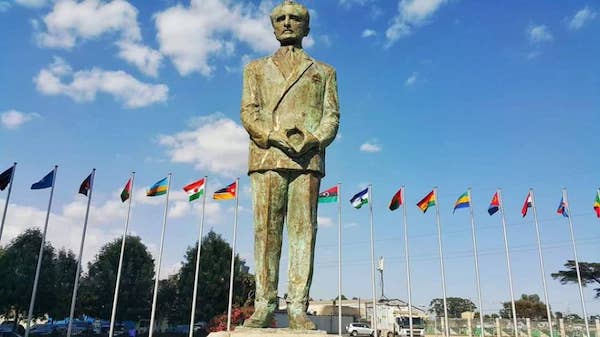 A statue of Haile Selassie (Courtesy photo)