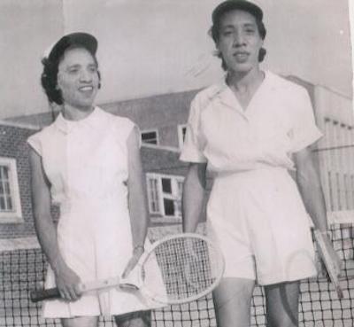 Roumania and Margaret Peters at Tuskegee Institute (University), c. 1937 – 1941 (Courtesy photo)