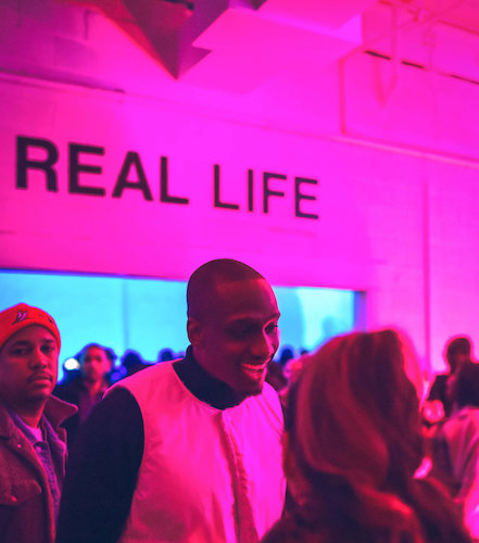 District Dodger's "In Real Life" installation at Union Market drew crowds of D.C.'s young artists. (Photo by Dayo Kosoko)