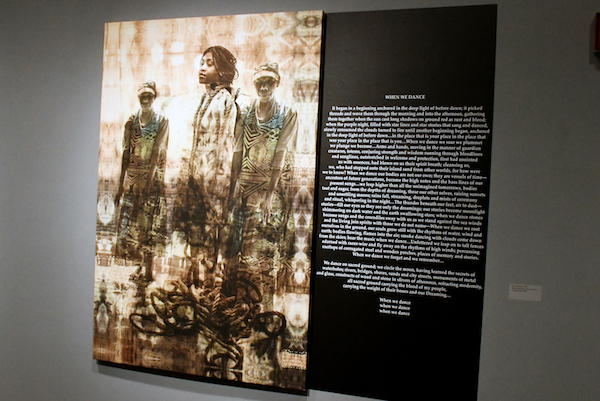 Exhibit portrays life of Austrailia's aboriginal people. (Courtesy photo)