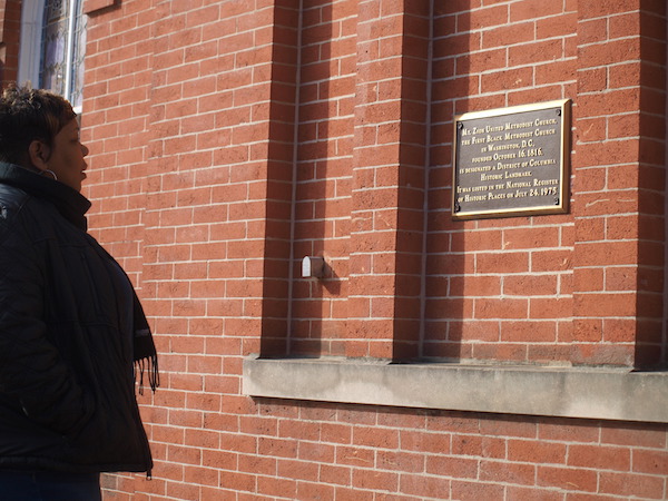 Thalia Nash-Mwaipaja revisited her Old Georgetown home recently with Washington Informer staff to discuss the love she maintains for the people and its history. (Shantella Y. Sherman/The Washington Informer)