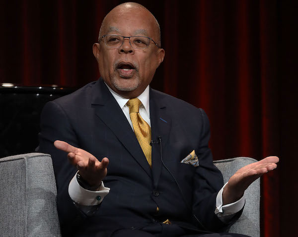 **FILE** Dr. Henry Louis Gates Jr. of the television show "Terrence McNally: Every Act of Life" speaks during the 2019 Winter Television Critics Association Press Tour at The Langham Huntington, Pasadena in Pasadena, California, on Feb. 2, 2019. (Frederick M. Brown/Getty Images)