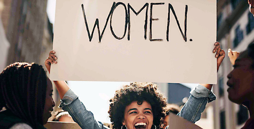 The DC Coalition Against Domestic Violence and other groups rally in D.C. (Courtesy of DC Coalition Against Domestic Violence)