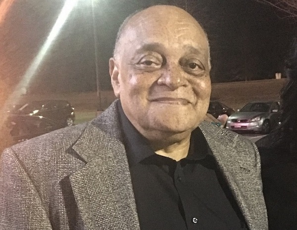Isiah Pugh celebrating the birthday of his daughter, Tiffany Pugh, in February 2017 (Photo courtesy of Tiffany Pugh)