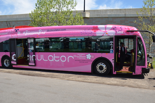 The DC Circulator is the city's free bus service. (Courtesy photo)